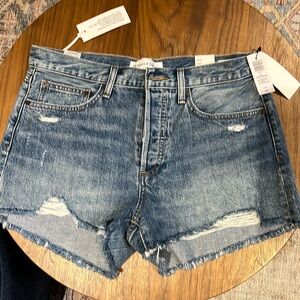 Denim forum ex bf Jean shorts